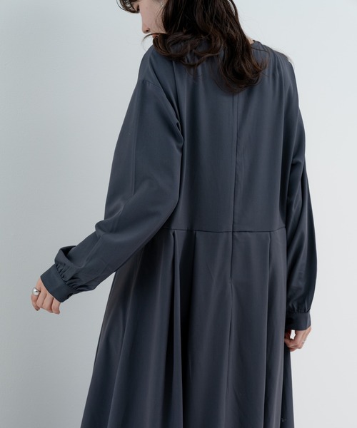 refinedworks（リファインドワークス）の「【refinedworks】 大人フェミニン な バルーンワンピース（ワンピース・レディース・カーキ/チャコールグレー・FREE）」の19枚目の写真