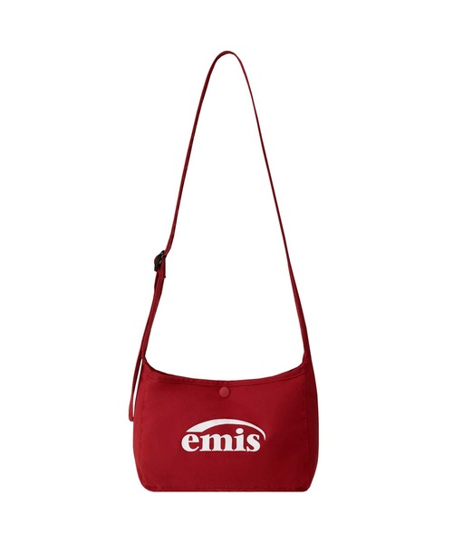 EMIS(イミス)の「NYLON MINI CROSSBODY BAG(メッセンジャーバッグ・レディース・ブラック/アイボリー/レッド・FREE)」の3枚目の写真