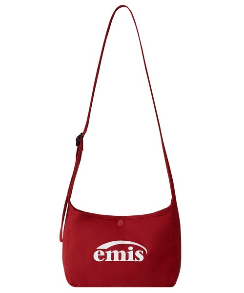 EMIS(イミス)の「NYLON MINI CROSSBODY BAG(メッセンジャーバッグ・レディース・ブラック/アイボリー/レッド・FREE)」の7枚目の写真