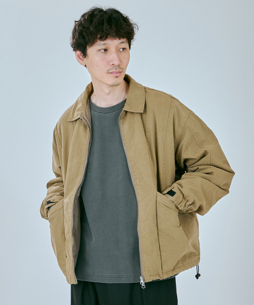 SHELTECH(シェルテック)の「SHELTECH / シェルテック 別注 ウォーム サーマル ピグメント ロンT(Tシャツ/カットソー・メンズ・ダークブルー/ブラウン系その他/ブラック系その他・MEDIUM/LARGE)」の5枚目の写真