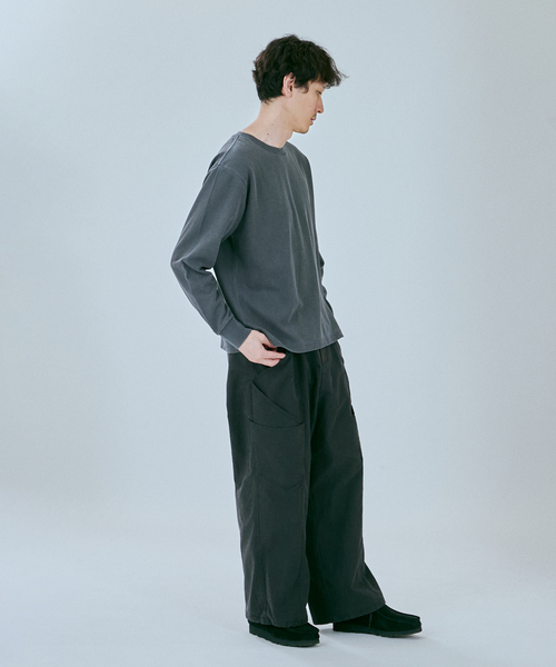 SHELTECH(シェルテック)の「SHELTECH / シェルテック 別注 ウォーム サーマル ピグメント ロンT(Tシャツ/カットソー・メンズ・ダークブルー/ブラウン系その他/ブラック系その他・MEDIUM/LARGE)」の18枚目の写真