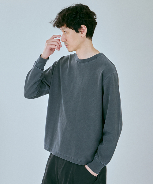 SHELTECH(シェルテック)の「SHELTECH / シェルテック 別注 ウォーム サーマル ピグメント ロンT(Tシャツ/カットソー・メンズ・ダークブルー/ブラウン系その他/ブラック系その他・MEDIUM/LARGE)」の22枚目の写真