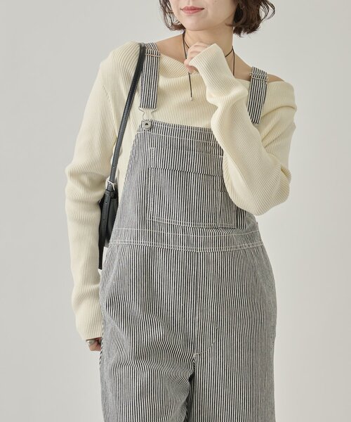 mystic（ミスティック）の「バックシャンサロペット（サロペット/オーバーオール・レディース・ブラック/オフホワイト/ホワイト・FREE）」の15枚目の写真