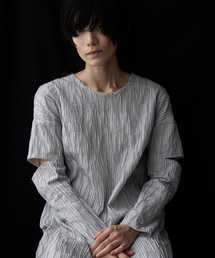 RYU（リュー）の「tucked dobby slit dress（ワンピース）」