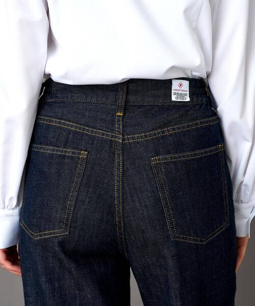 DRESSTERIOR（ドレステリア）の「センタープレスストレートデニム（デニムパンツ・レディース・ブルー系その他・34/36/38/40）」の8枚目の写真