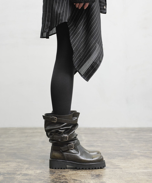 ALM.(アルム)の「【ALM./アルム】GRACIEUX ENGINEER BOOTS AL2906BW000154(ブーツ・レディース・ブラック系その他・37/38)」の4枚目の写真