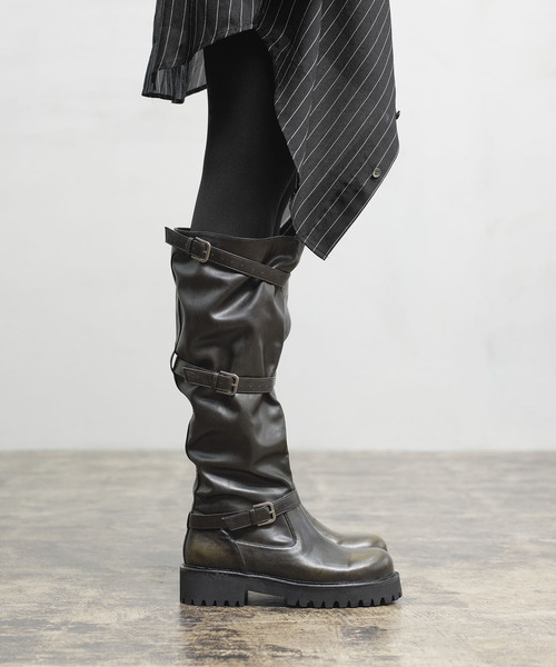 ALM./アルム】GRACIEUX ENGINEER BOOTS AL2906BW000154
