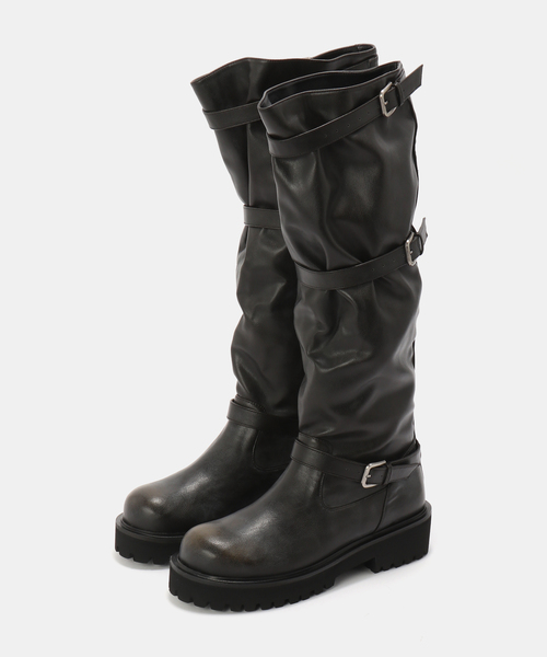 ALM.(アルム)の「【ALM./アルム】GRACIEUX ENGINEER BOOTS AL2906BW000154(ブーツ・レディース・ブラック系その他・37/38)」の7枚目の写真