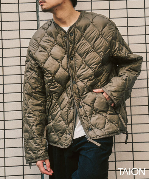 TAION / タイオン M65 LINER W-ZIP SHORT DOWN JKT（ダウンジャケット
