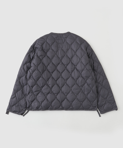TAION(タイオン)の「TAION / タイオン M65 LINER W-ZIP SHORT DOWN JKT(ダウンジャケット/コート・メンズ・ブラック/カーキ/チャコールグレー/ベージュ・MEDIUM/LARGE/X-LARGE)」の18枚目の写真