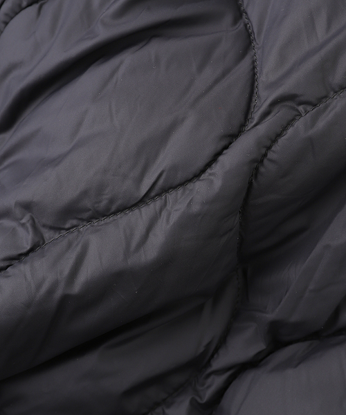 TAION(タイオン)の「TAION / タイオン M65 LINER W-ZIP SHORT DOWN JKT(ダウンジャケット/コート・メンズ・ブラック/カーキ/チャコールグレー/ベージュ・MEDIUM/LARGE/X-LARGE)」の15枚目の写真