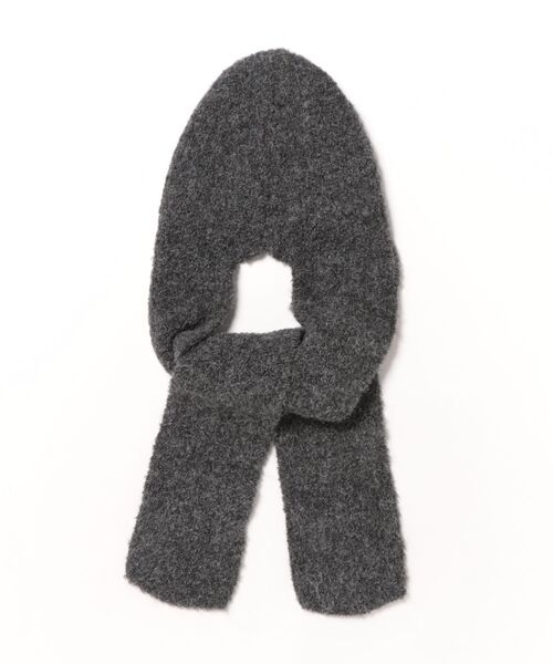 esutoreja（エストレジャ）の「ニットキャップマフラー（マフラー・レディース・グレー/アイボリー/ブラック・FREE）」の13枚目の写真