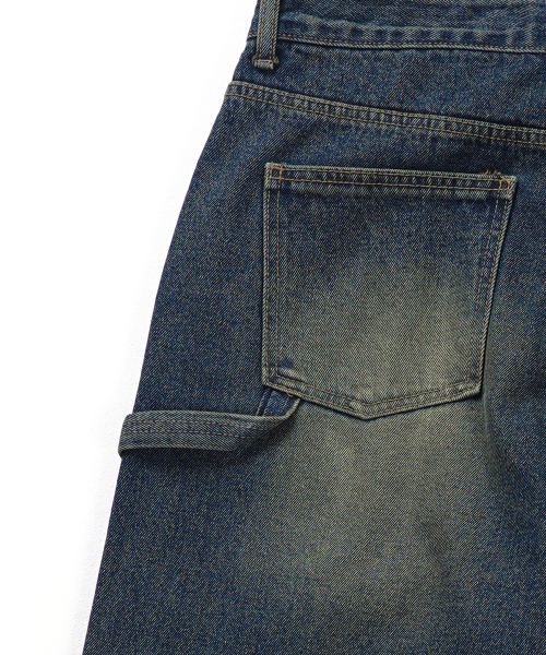 GAKKAI UNIONS（ガッカイユニオンズ）の「ワンタックハンマー ワイドデニムパンツ ヴィンテージブルー（デニムパンツ・レディース・その他・SMALL/MEDIUM/LARGE）」の10枚目の写真