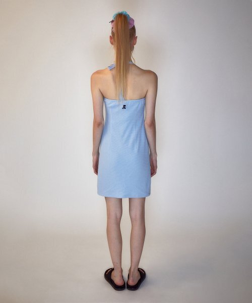 Rest&Recreation（レストアンドレクリエーション）の「RR HALTER NECK MINI DRESS SKYBLUE（ワンピース・レディース・その他・SMALL）」の4枚目の写真