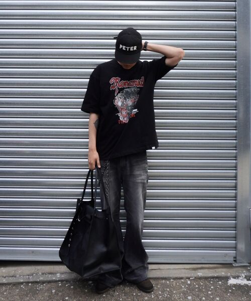 NOMANUAL(NOMANUAL)の「NM ENGINE T-SHIRT - BLACK(Tシャツ/カットソー・レディース・その他・MEDIUM/LARGE/X-LARGE/SMALL)」の12枚目の写真