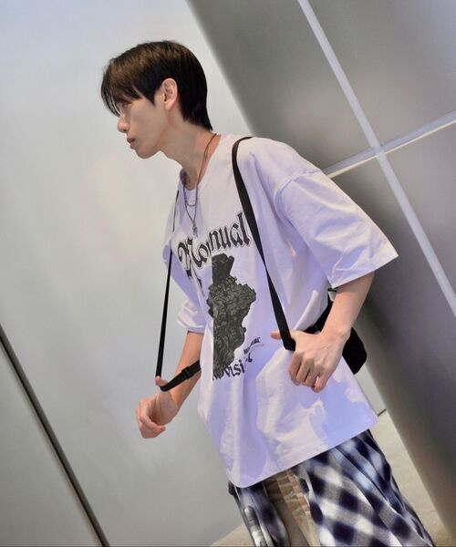 NOMANUAL(NOMANUAL)の「NM ENGINE T-SHIRT - BLACK(Tシャツ/カットソー・レディース・その他・MEDIUM/LARGE/X-LARGE/SMALL)」の4枚目の写真