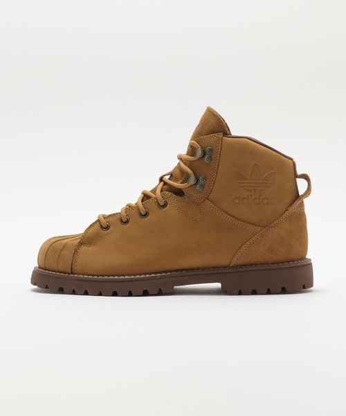 adidas(アディダス)の「adidas / アディダス SUPERSTAR BOOT(ブーツ・メンズ・ブラック/ブラウン・27cm/28cm/26cm)」の2枚目の写真