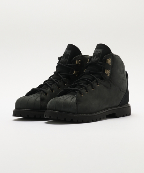adidas(アディダス)の「adidas / アディダス SUPERSTAR BOOT(ブーツ・メンズ・ブラック/ブラウン・27cm/28cm/26cm)」の11枚目の写真