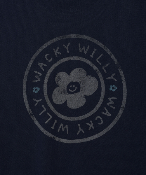 Wacky WiLLy(ワッキーウィリー)の「ウィメンズリリーサークルグラフィックスウェットネイビー(スウェット・レディース・その他・F)」の5枚目の写真