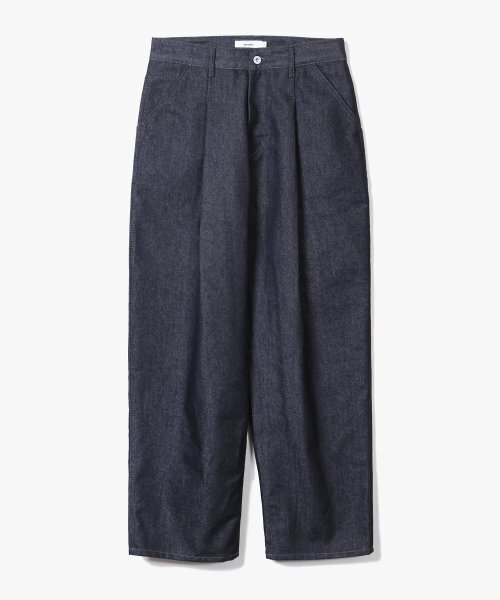 XERO（ゼロ）の「Clean Deep One Tuck Denim Pants [Indigo]（デニムパンツ・メンズ・その他・MEDIUM/SMALL/X-LARGE/LARGE）」の2枚目の写真