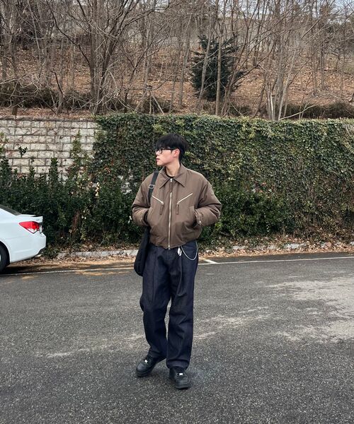 XERO（ゼロ）の「Clean Deep One Tuck Denim Pants [Indigo]（デニムパンツ・メンズ・その他・MEDIUM/SMALL/X-LARGE/LARGE）」の4枚目の写真