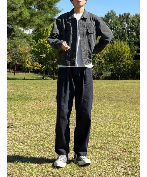 XERO（ゼロ）の「Clean Deep One Tuck Denim Pants [Indigo]（デニムパンツ・メンズ・その他・MEDIUM/SMALL/X-LARGE/LARGE）」の7枚目の写真