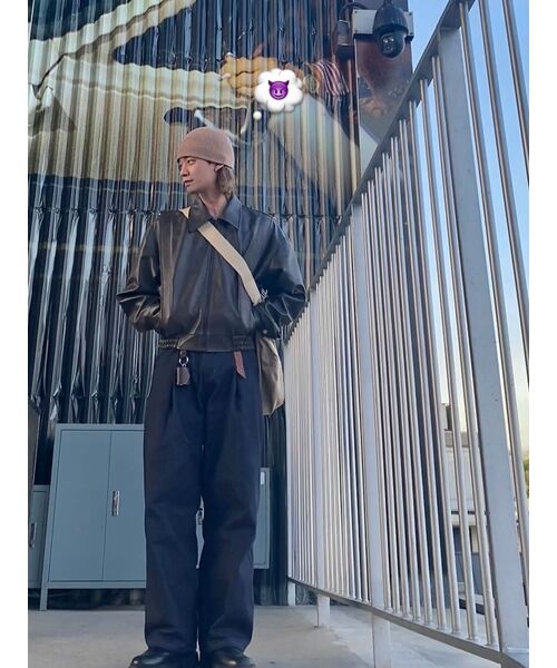 XERO（ゼロ）の「Clean Deep One Tuck Denim Pants [Indigo]（デニムパンツ・メンズ・その他・MEDIUM/SMALL/X-LARGE/LARGE）」の8枚目の写真