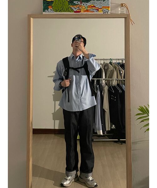 XERO（ゼロ）の「Clean Deep One Tuck Denim Pants [Indigo]（デニムパンツ・メンズ・その他・MEDIUM/SMALL/X-LARGE/LARGE）」の20枚目の写真