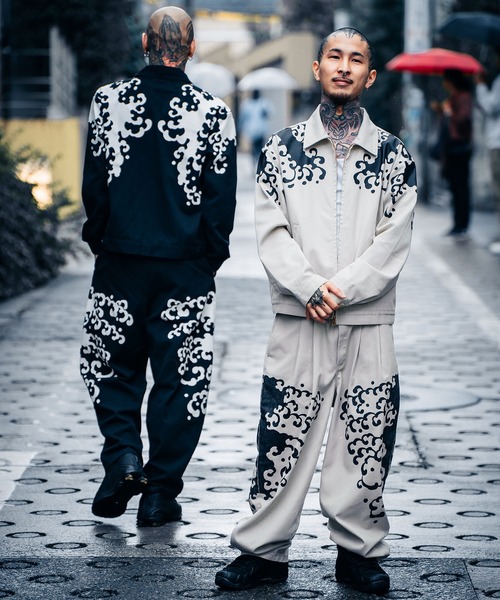 Dickies（ディッキーズ）の「Dickies/ディッキーズ MS X INS  WAVE PRINT JK ジャケット 81560300（その他アウター・メンズ・ストーン/ブラック・L/M/XL）」の6枚目の写真