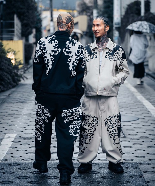 Dickies（ディッキーズ）の「Dickies/ディッキーズ MS X INS  WAVE PRINT JK ジャケット 81560300（その他アウター・メンズ・ストーン/ブラック・L/M/XL）」の9枚目の写真