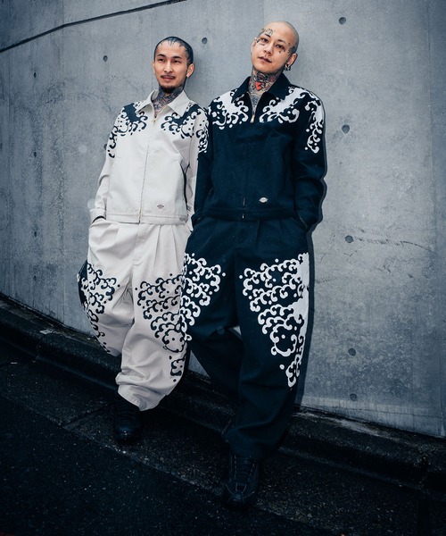 Dickies（ディッキーズ）の「Dickies/ディッキーズ MS X INS  WAVE PRINT JK ジャケット 81560300（その他アウター・メンズ・ストーン/ブラック・L/M/XL）」の10枚目の写真