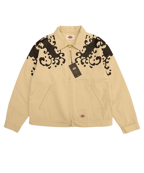 Dickies（ディッキーズ）の「Dickies/ディッキーズ MS X INS  WAVE PRINT JK ジャケット 81560300（その他アウター・メンズ・ストーン/ブラック・L/M/XL）」の13枚目の写真