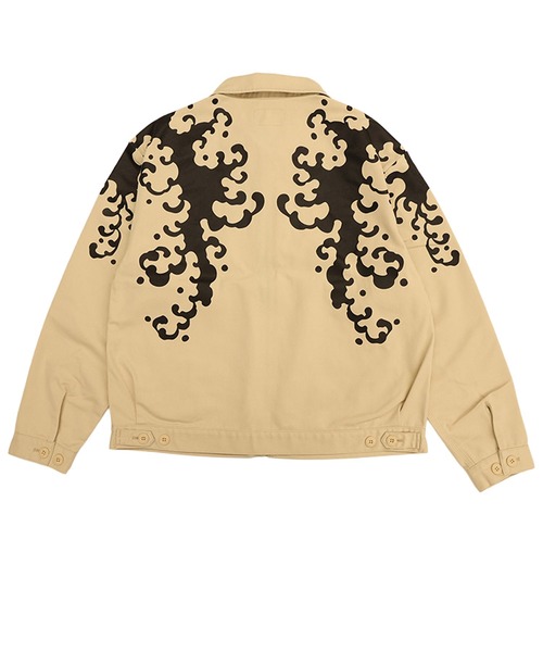 Dickies（ディッキーズ）の「Dickies/ディッキーズ MS X INS  WAVE PRINT JK ジャケット 81560300（その他アウター・メンズ・ストーン/ブラック・L/M/XL）」の14枚目の写真