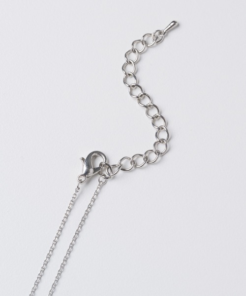 GIUNON(ジウノン)の「rose square plate necklace / ローズスクエアプレートネックレス(ネックレス・レディース・シルバー・FREE)」の18枚目の写真