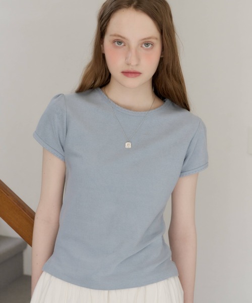GIUNON(ジウノン)の「rose square plate necklace / ローズスクエアプレートネックレス(ネックレス・レディース・シルバー・FREE)」の20枚目の写真