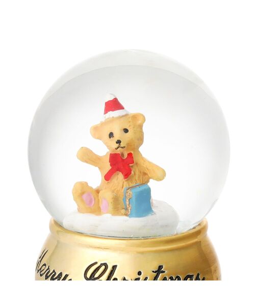 スノードーム ベアー XS ゴールド（インテリア雑貨）｜Francfranc