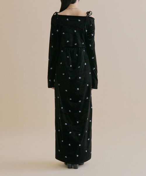 mystic（ミスティック）の「[森川企画]花柄ベロアワンピース（ワンピース・レディース・ピンク・2/1）」の17枚目の写真