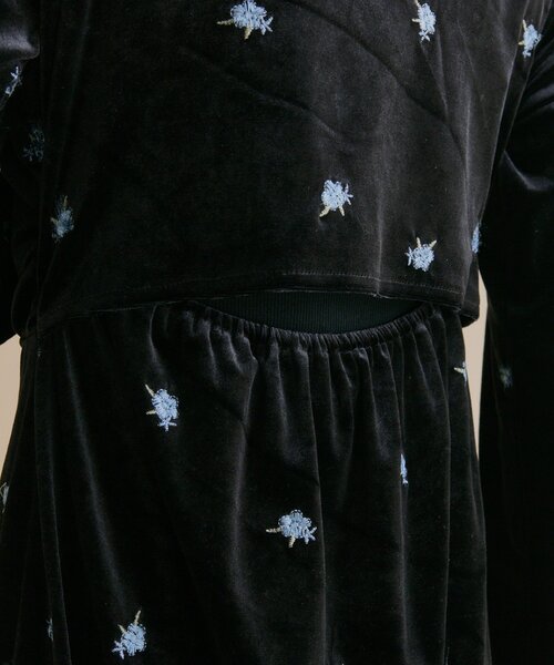 mystic（ミスティック）の「[森川企画]花柄ベロアワンピース（ワンピース・レディース・ピンク・2/1）」の22枚目の写真