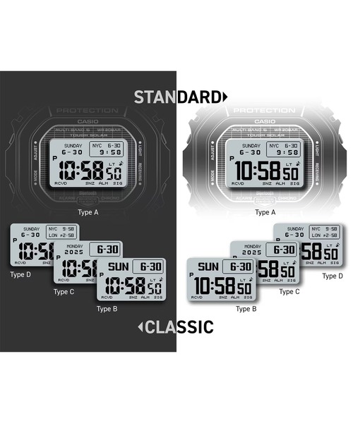 G-SHOCK（ジーショック）の「G-SHOCK/ジーショック 腕時計 MIP液晶 GW-BX5600-1JF（デジタル腕時計・メンズ・ブラック・FREE）」の6枚目の写真