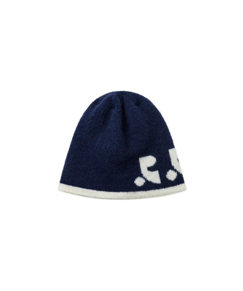 Rest&Recreation(レストアンドレクリエーション)の「REVERSIBLE KNIT BEANIE - NAVY(ニットキャップ/ビーニー・レディース・その他・ONE)」の1枚目の写真