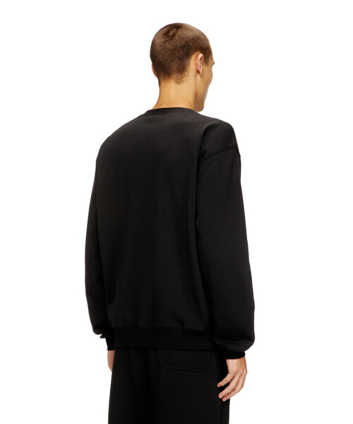 DIESEL（ディーゼル）の「メンズ プルオーバースウェット S-NORM-IOD（スウェット・メンズ・ブラック・XXX-LARGE/SMALL/XX-LARGE/X-SMALL/X-LARGE/LARGE/MEDIUM）」の3枚目の写真