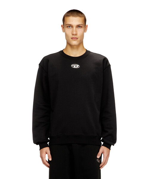 DIESEL（ディーゼル）の「メンズ プルオーバースウェット S-NORM-IOD（スウェット・メンズ・ブラック・XXX-LARGE/SMALL/XX-LARGE/X-SMALL/X-LARGE/LARGE/MEDIUM）」の4枚目の写真