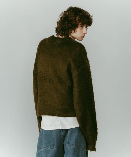 dalmatian shaggy knit(unisex)（ニット/セーター）｜Knuth Marf