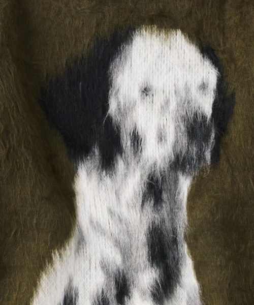 dalmatian shaggy knit(unisex)（ニット/セーター）｜Knuth Marf