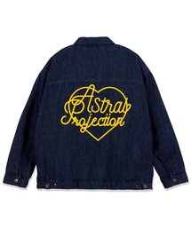 ASTRAL PROJECTION（アストラルプロジェクション）の「ニューエイピーハートオーバーサイズトラッカージャケット_デニム（デニムジャケット）」