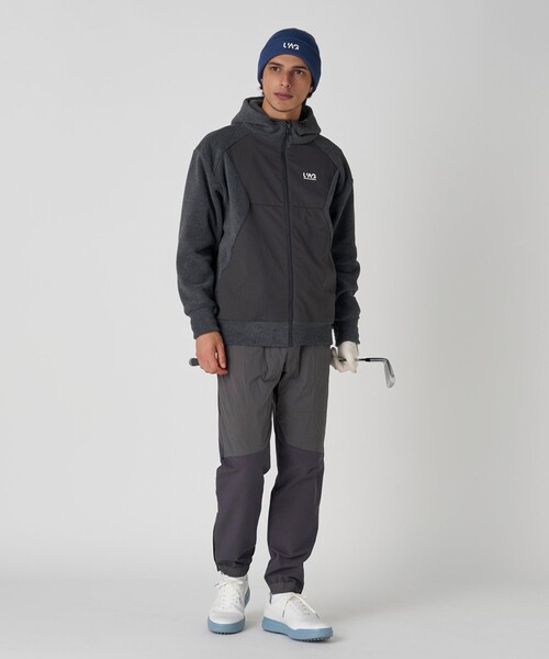 メンズ コンビ フリース フード ブルゾン（その他アウター）｜UNITED