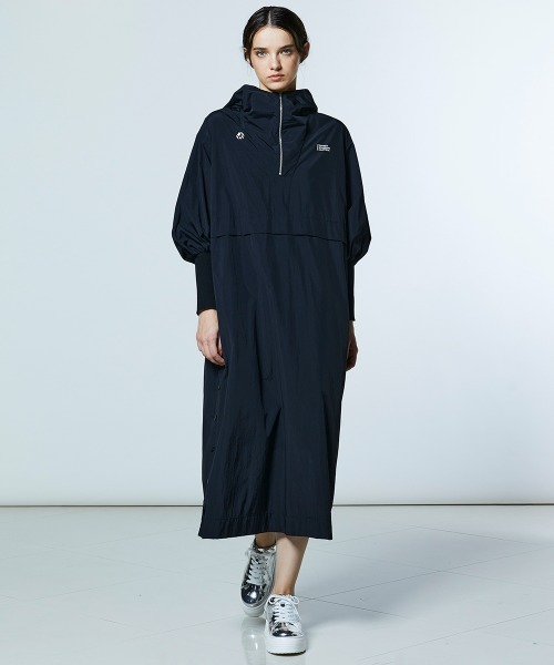 DOUBLE STANDARD CLOTHING(ダブルスタンダードクロージング)の「タイプライター レイヤードワンピース(ワンピース・レディース・カーキ/ブラック・38/36)」の5枚目の写真