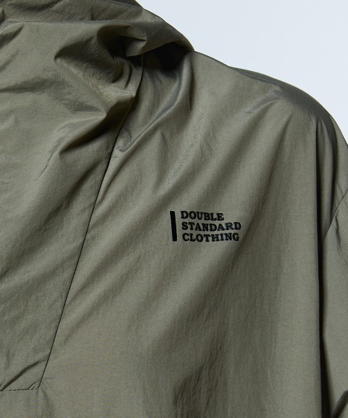 DOUBLE STANDARD CLOTHING(ダブルスタンダードクロージング)の「タイプライター レイヤードワンピース(ワンピース・レディース・カーキ/ブラック・38/36)」の10枚目の写真