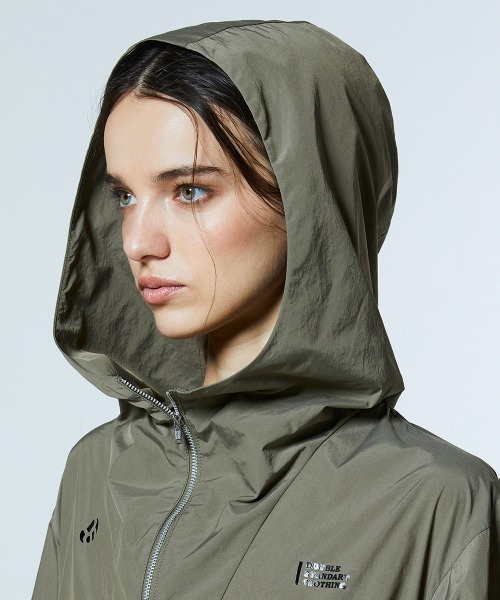 DOUBLE STANDARD CLOTHING(ダブルスタンダードクロージング)の「タイプライター レイヤードワンピース(ワンピース・レディース・カーキ/ブラック・38/36)」の13枚目の写真