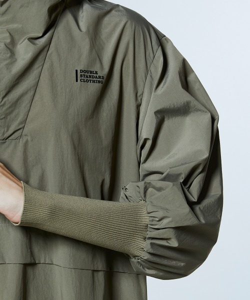 DOUBLE STANDARD CLOTHING(ダブルスタンダードクロージング)の「タイプライター レイヤードワンピース(ワンピース・レディース・カーキ/ブラック・38/36)」の16枚目の写真